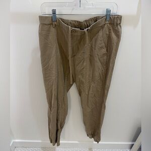 Uniqlo Khaki Joggers